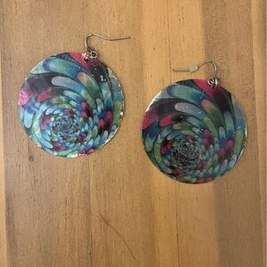 Colorful Swirl Earrings